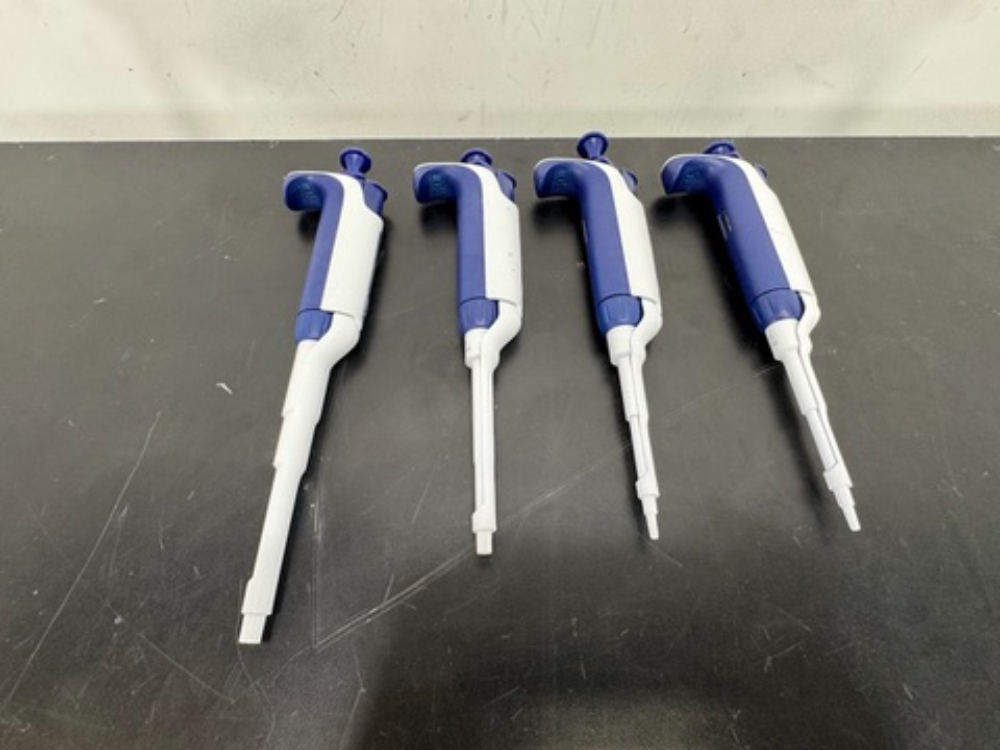 Image of Rainin Pipet-Lite XLS Single Channel Pipettes - Quantity 4